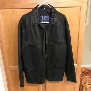 Vera Pelle men’s Italian leather coat, 50